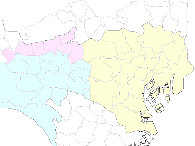 東京都23区　足立区、荒川区、板橋区、江戸川区、大田区、葛飾区、北区、江東区、品川区、渋谷区、新宿区、杉並区、墨田区、世田谷区、台東区、中央区、千代田区、豊島区、中野区、練馬区、文京区、港区、目黒区